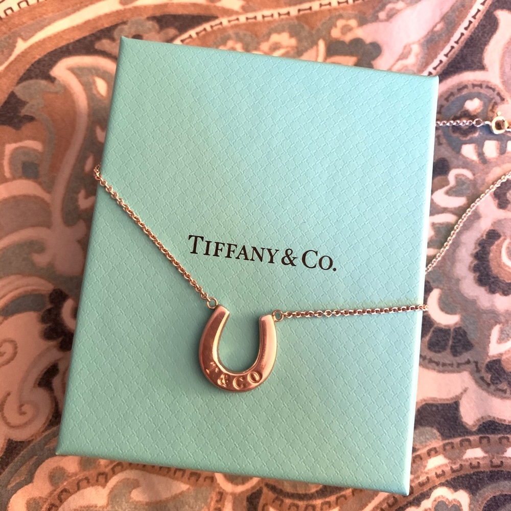 Retired Tiffany & Co. Horseshoe Pendant